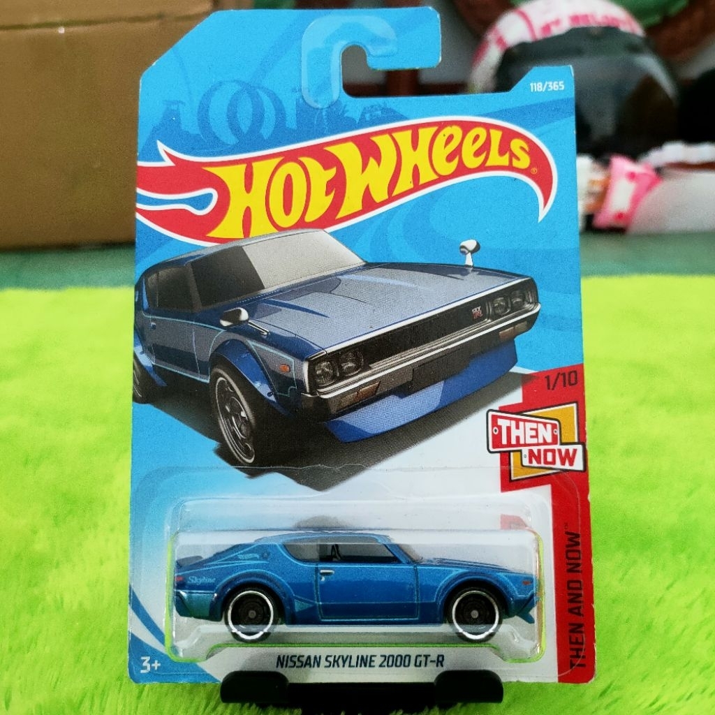 HotWheels Hot Wheels Nissan Skyline 2000 GT-R Blue Biru