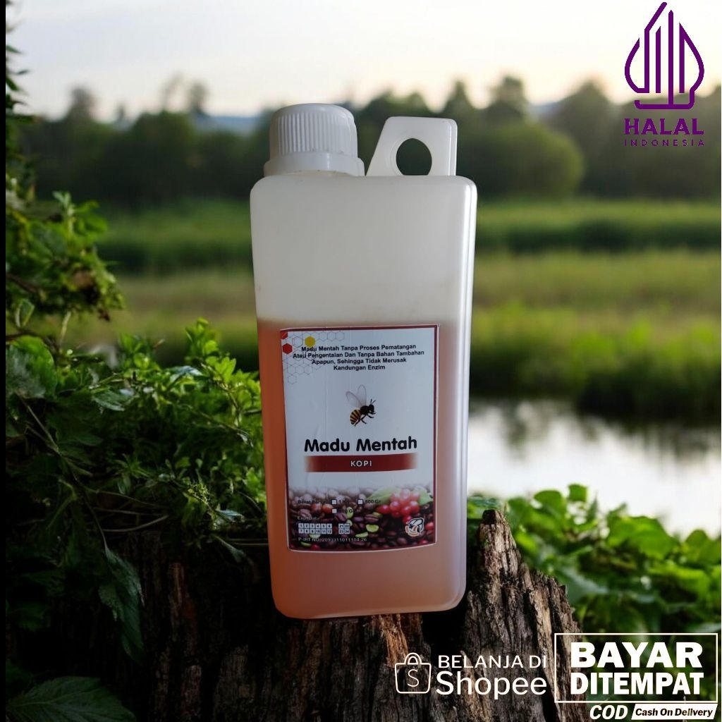 Madu mentah kopi 1kg