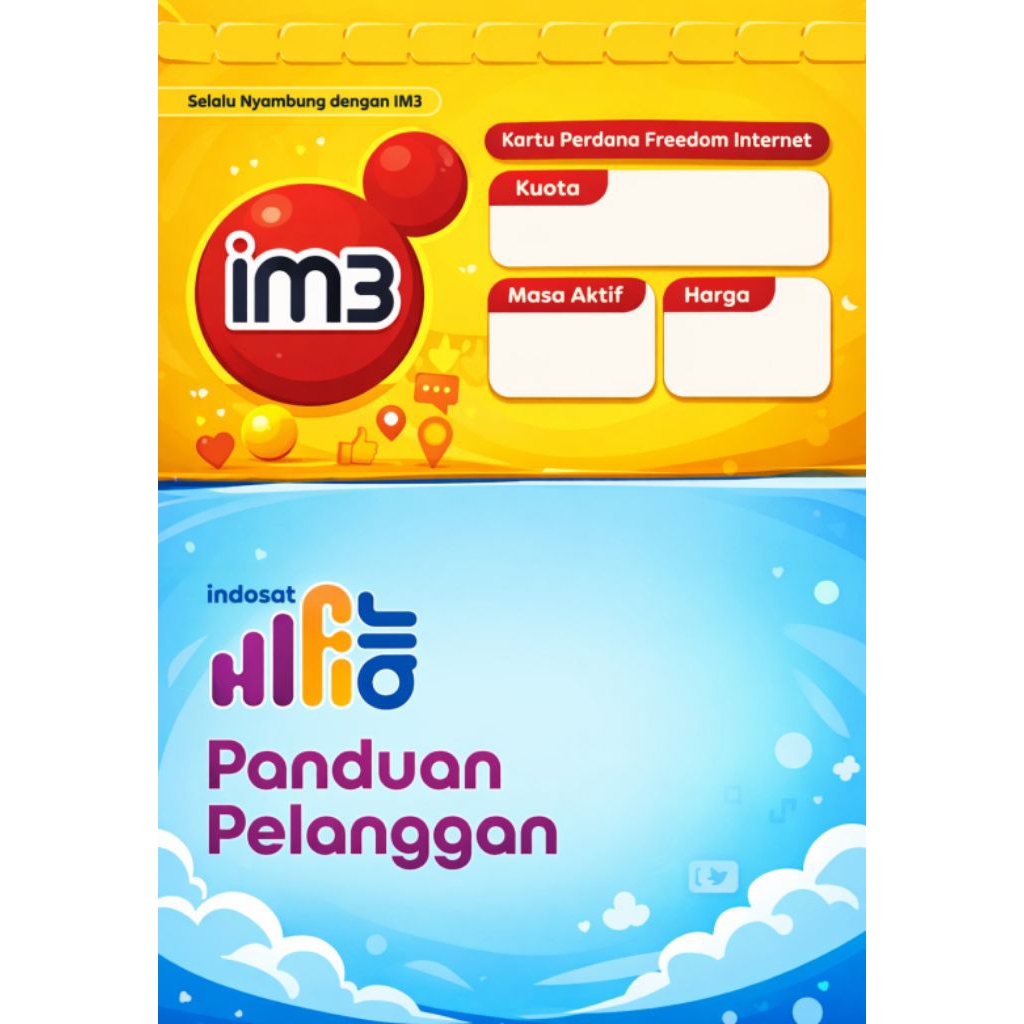KARTU HIFI AIR INDOSAT