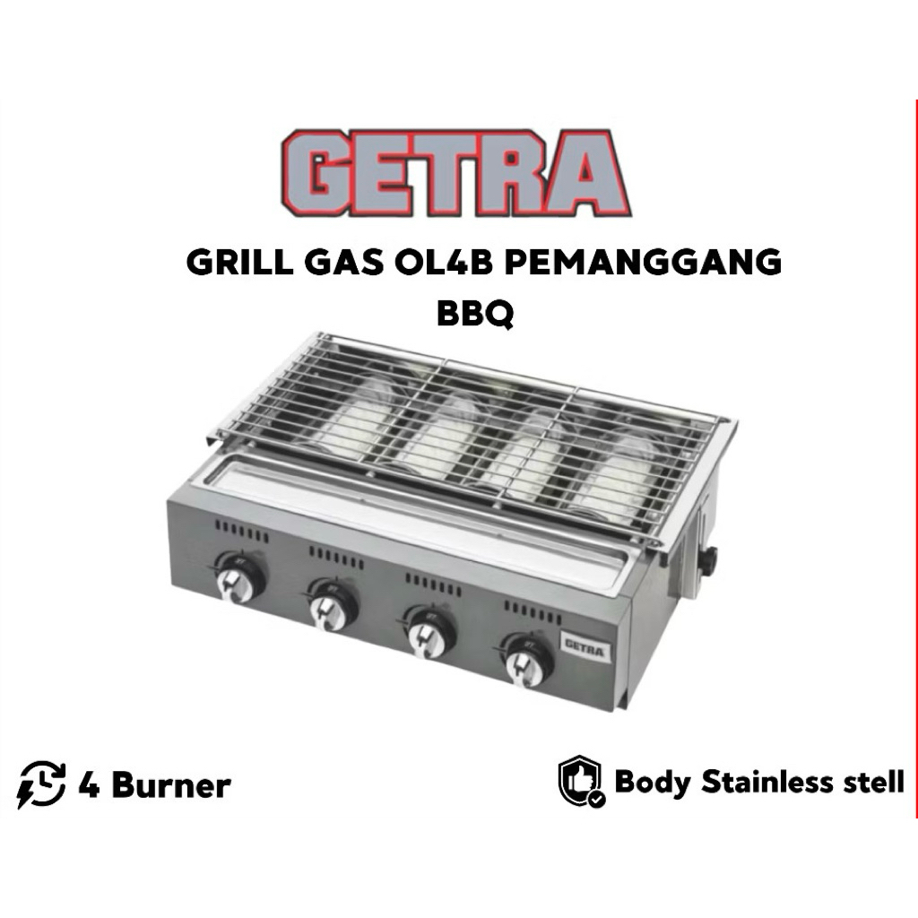 Getra Pemanggang 4 Tungku