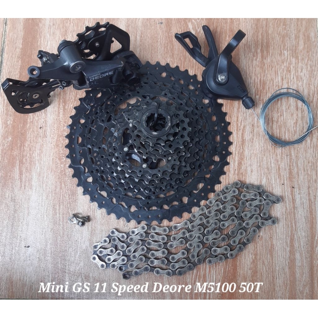 Mini Groupset 11 Speed Deore M5100 50T