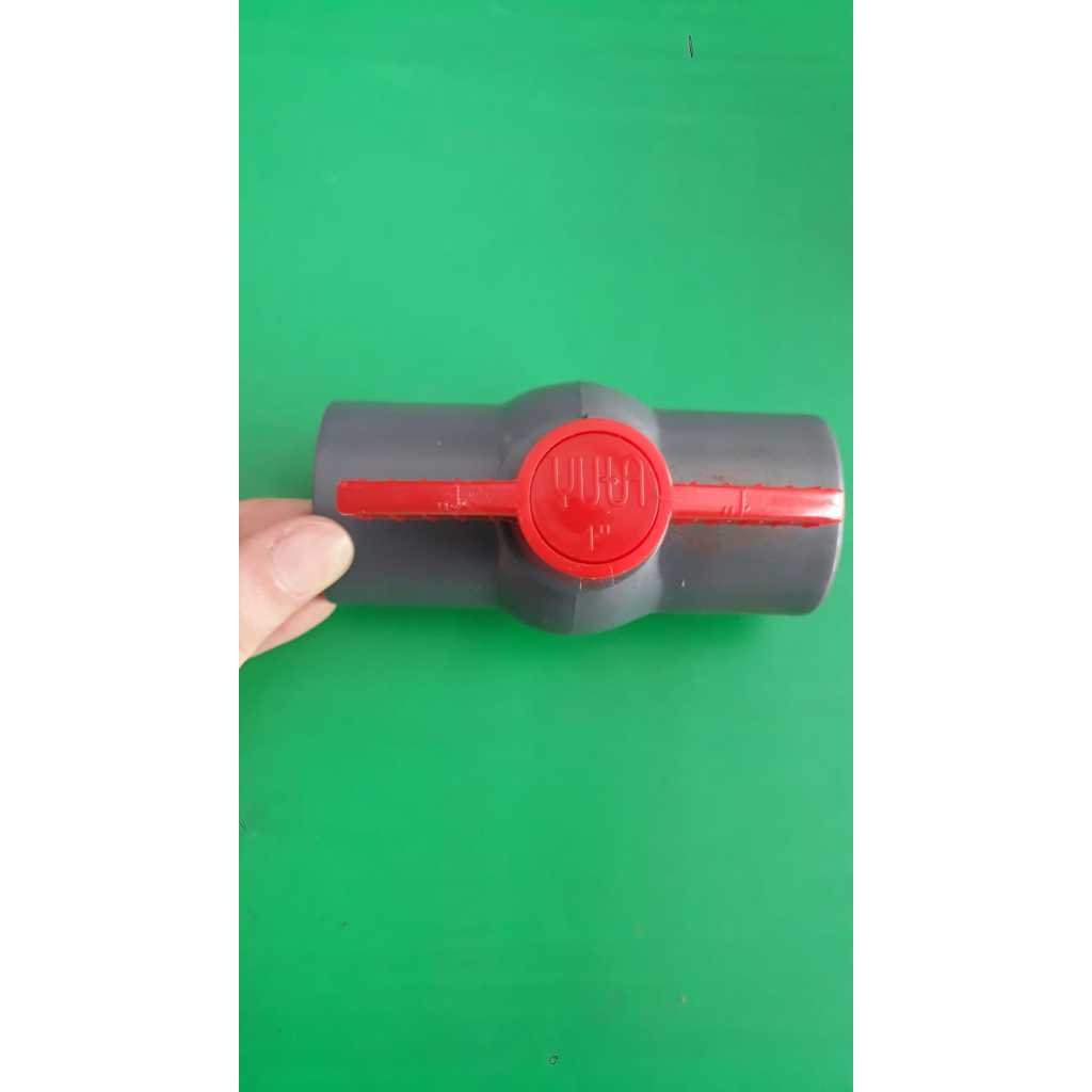Ball Valve PVC YUTA BVOP 1" / 1/2" / 3/4"