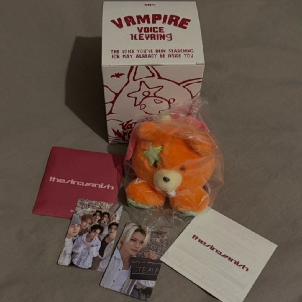 [READY] Enhypen Voice Keyring Niki Ver Unsealed Fullset