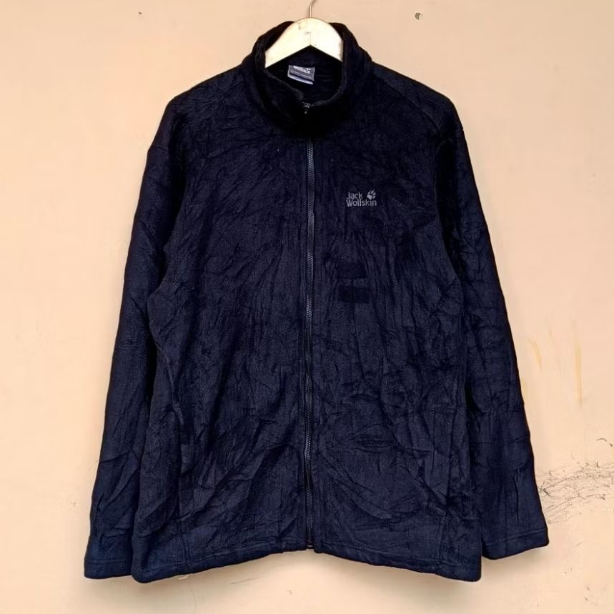Jacket jack wolfskin nanuk 200 fleece outdoor vintage black