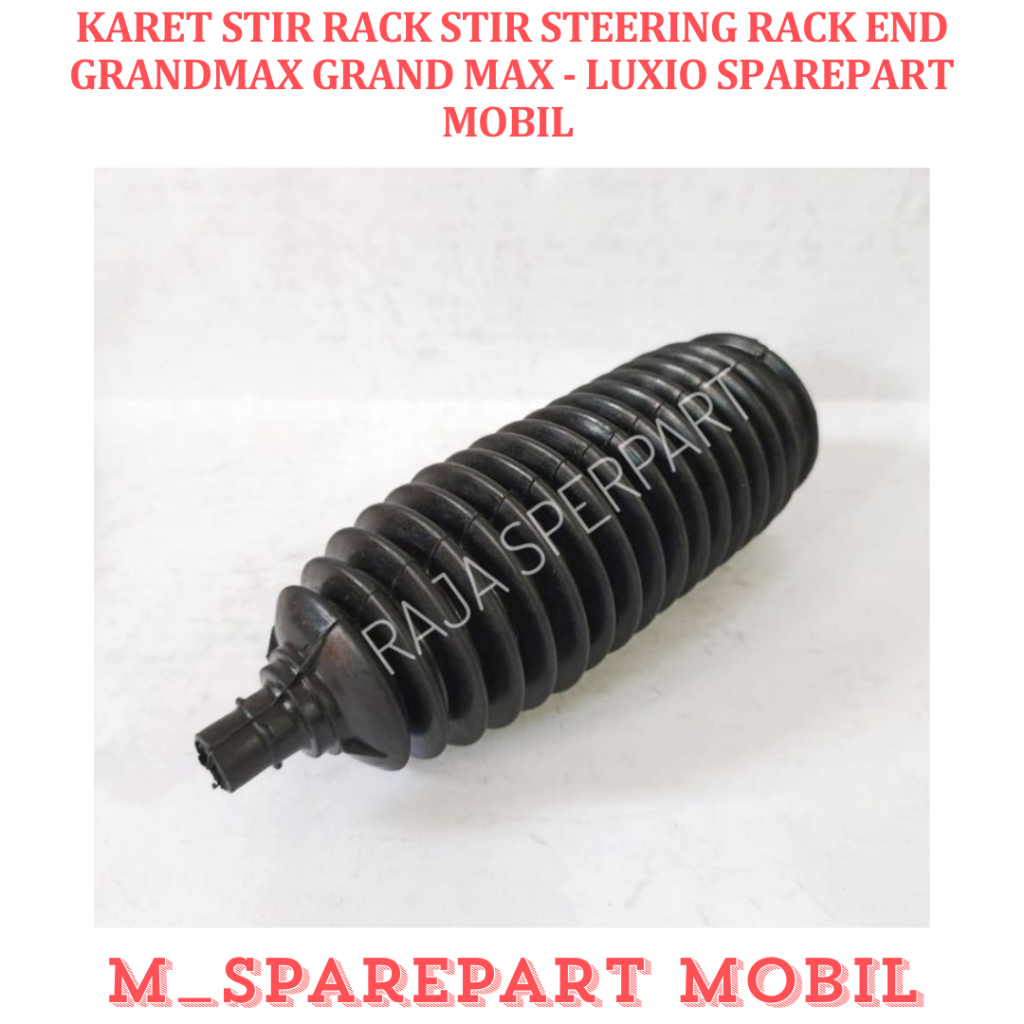 KARET STIR RACK STIR STEERING RACK END GRANDMAX GRAND MAX - LUXIO SPAREPART MOBIL