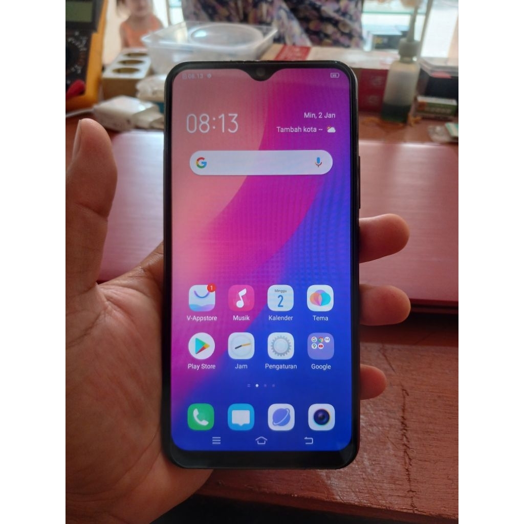 handphone second vivo y12
