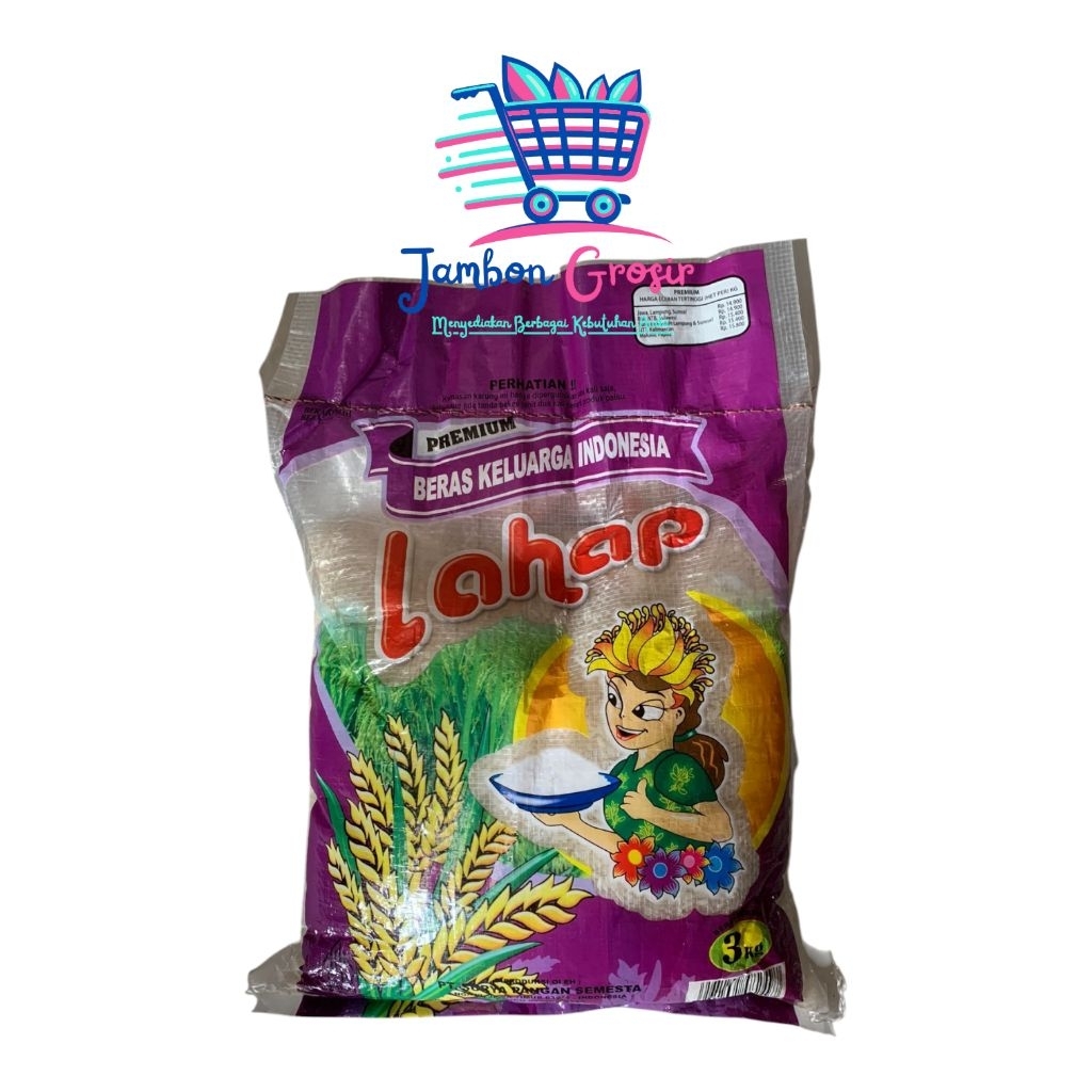 {3kg} Lahap Wanita Beras Premium 3Kg