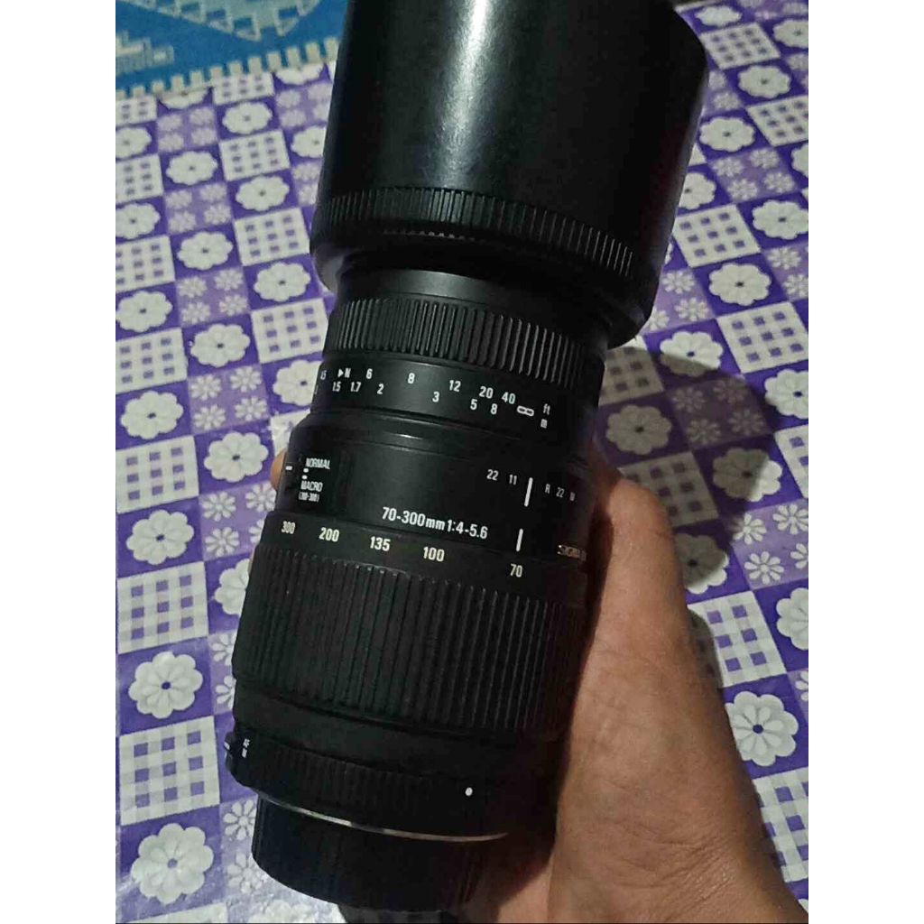 Lensa Sigma 70 - 300 mm for Nikon
