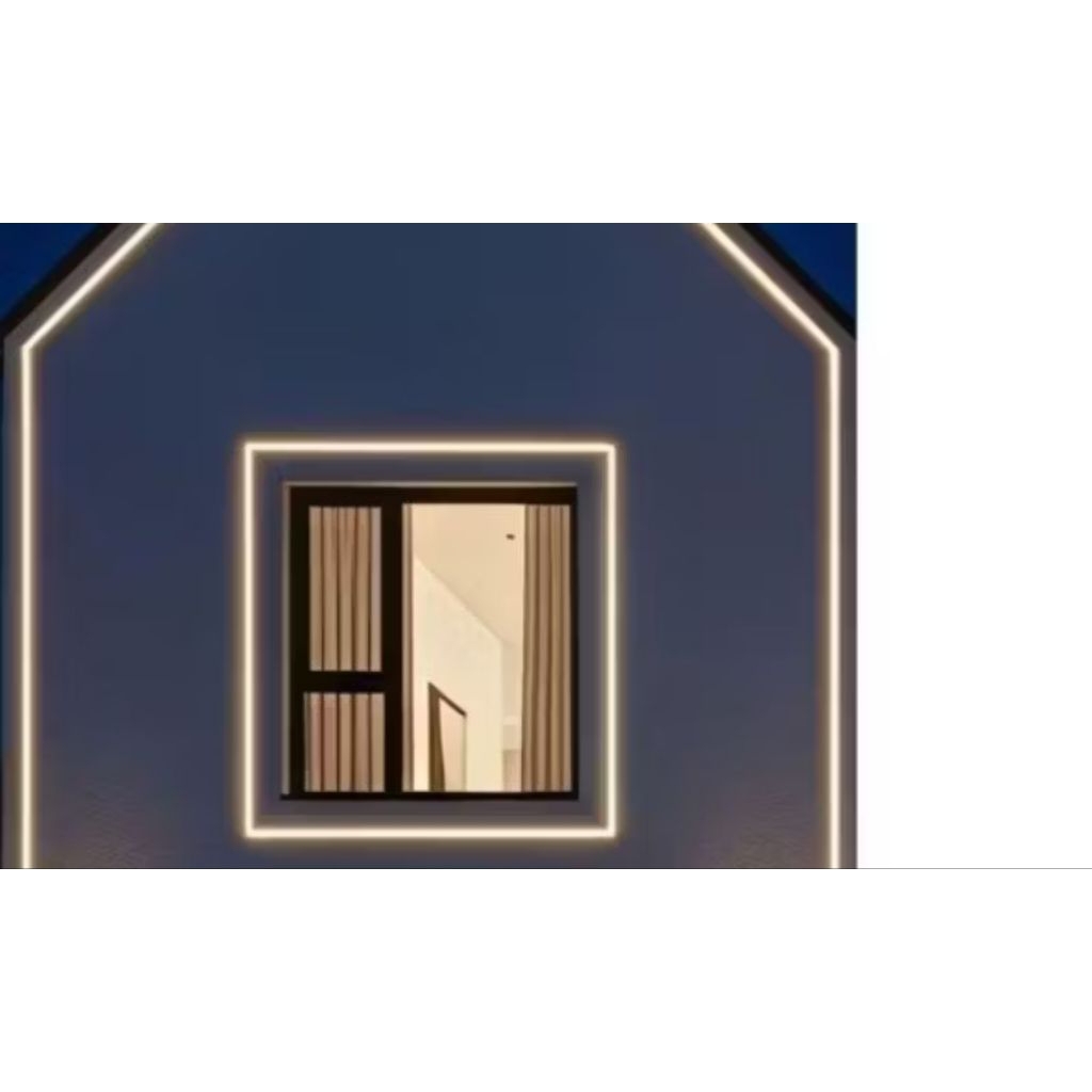 Kusen jendela kombinasi kaca mati Custome include packing kayu