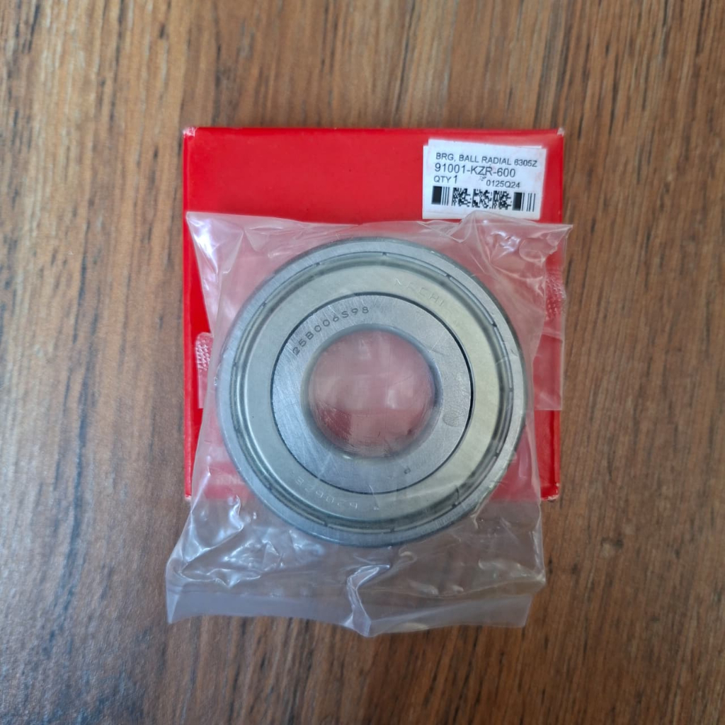 AHM 91001-KZR-600 Laher Bearing Kruk As Kanan 6305Z B25-266Z Honda Vario 125 Led Revo AT ORIGINAL