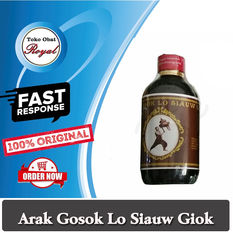 Obat Gosok Lo Siauw Gok (Lo Ban Teng) Tutup Merah / Lo Ban Teng