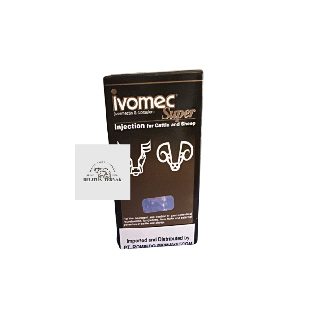 Ivomec Super (Injeksi Ivermectin & Clorsulon untuk Sapi dan Domba)
