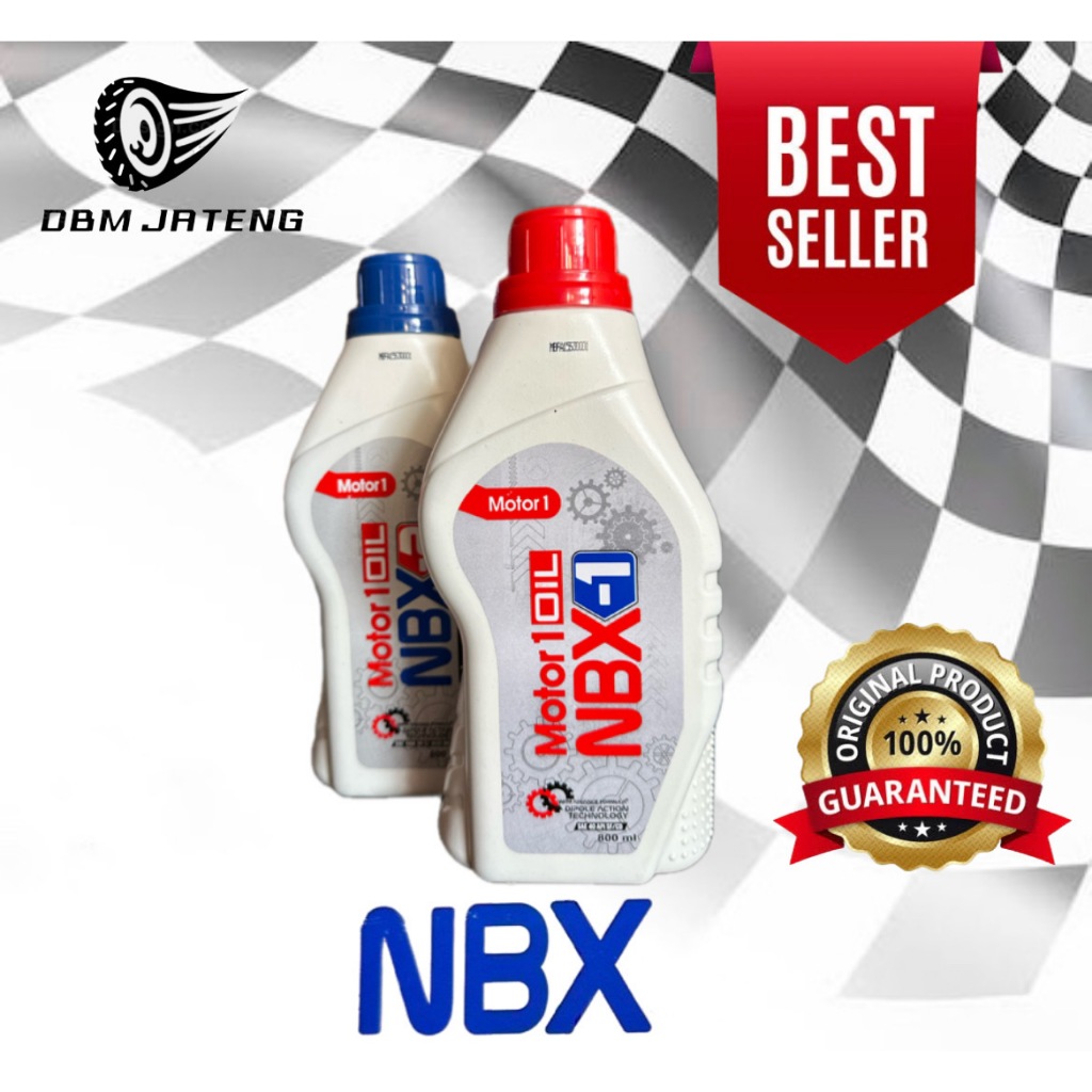 100% ORIGINAL & BARU OLI MOTOR NBX 1 DAN NBX 2 HARGA GROSIR YAMAHA HONDA SUZUKI KAWASAKI AT MT 4T 4 