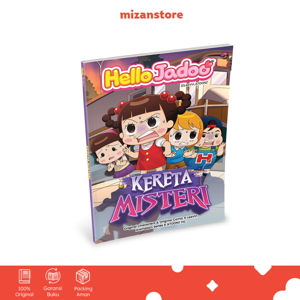 Komik Hello Jadoo Kereta Misteri - Buku Komik Anak Muffin Graphics - Mizan Jakarta