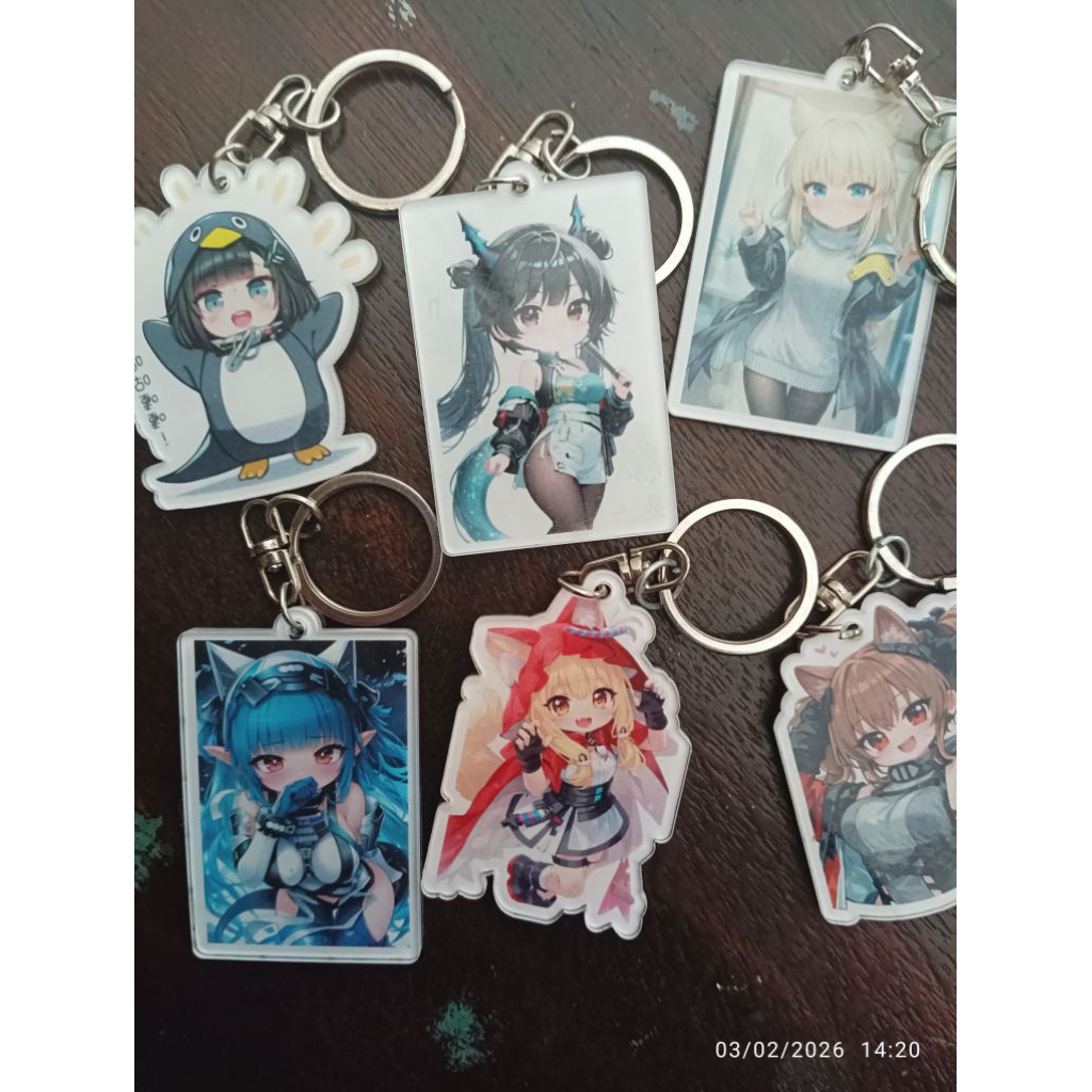 Arknight Endfield Keychain