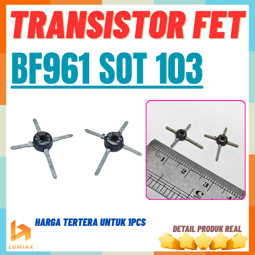 mosfet dual fet BF961 BF 961 Transistor untuk PLL Oscilator
