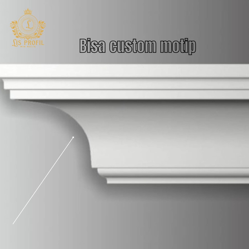 Lis profil beton minimalis/Lis profil pasad rumah minimalis/lisplang beton