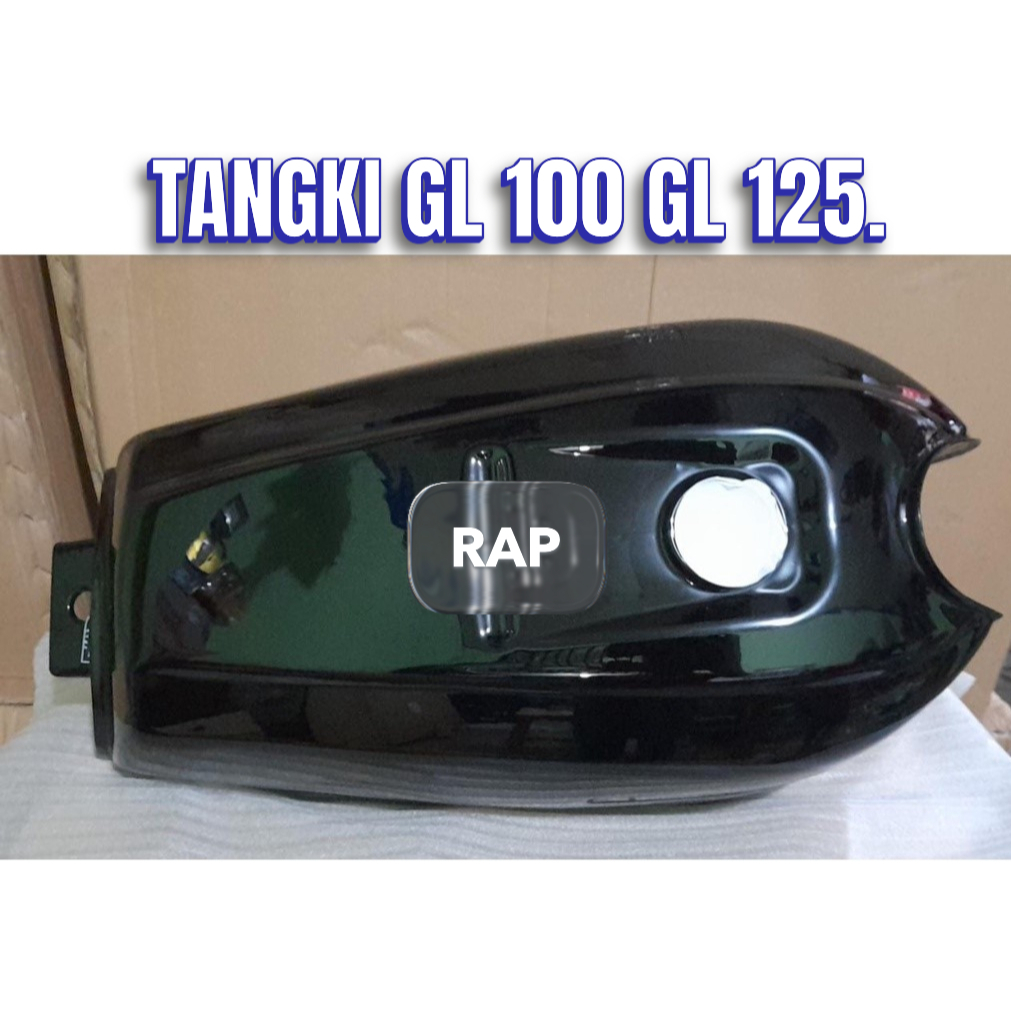 TANGKI BENSIN HONDA GL100 GL 125 GLK HITAM COPY ORIGINAL