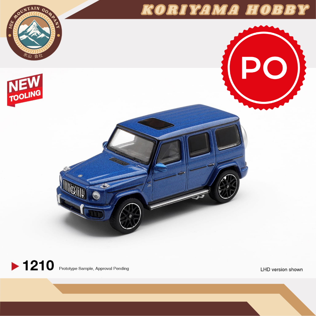 Mini GT 1210 Mercedes-AMG G 63 Dark Blue Metallic MiniGT