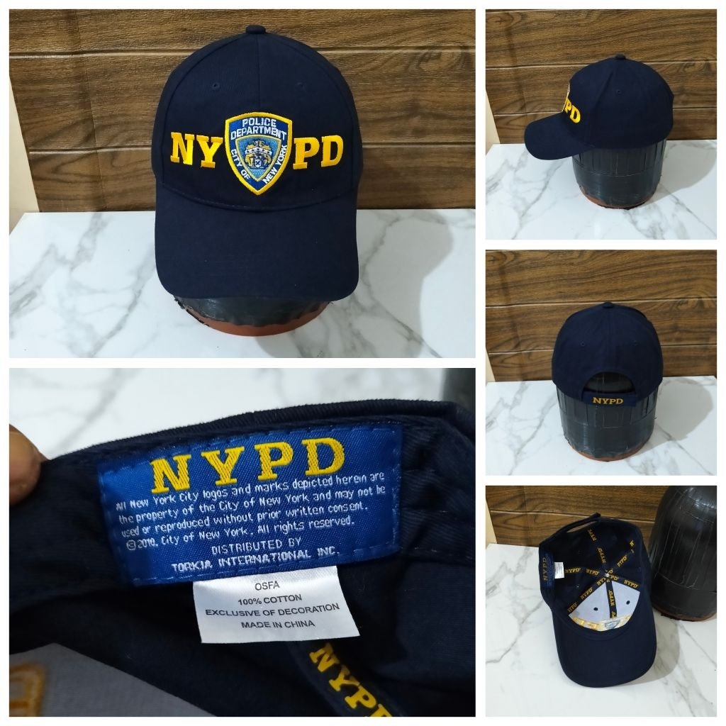 TOPI SECOND CAP NYPD