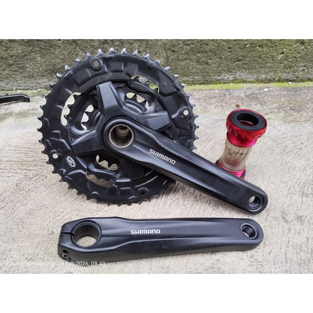 Crank Shimano MT210 BB Raze