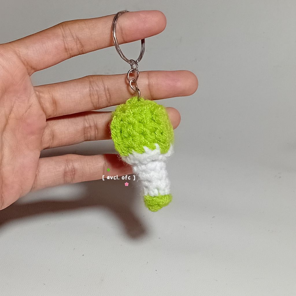 Gantungan Kunci Lightstick Rajut KPOP | Bagcharm Aksesoris NCT NCTzen Neobong