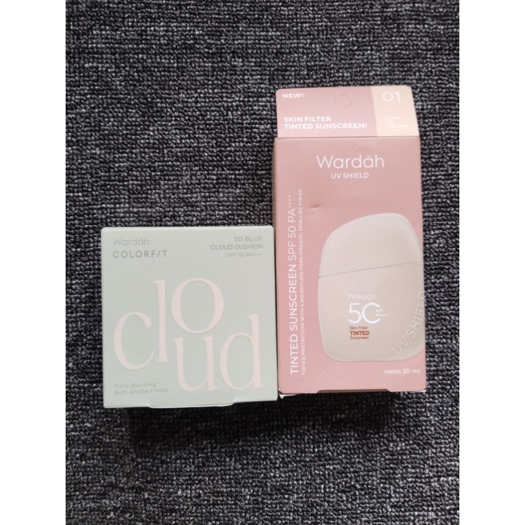 produk baru/segel sepaket wardah