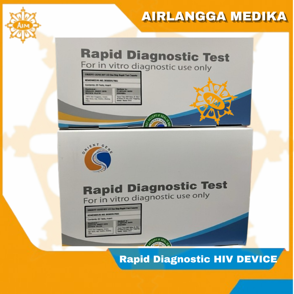 Rapid Test HIV DEVICE ISI 25 TEST