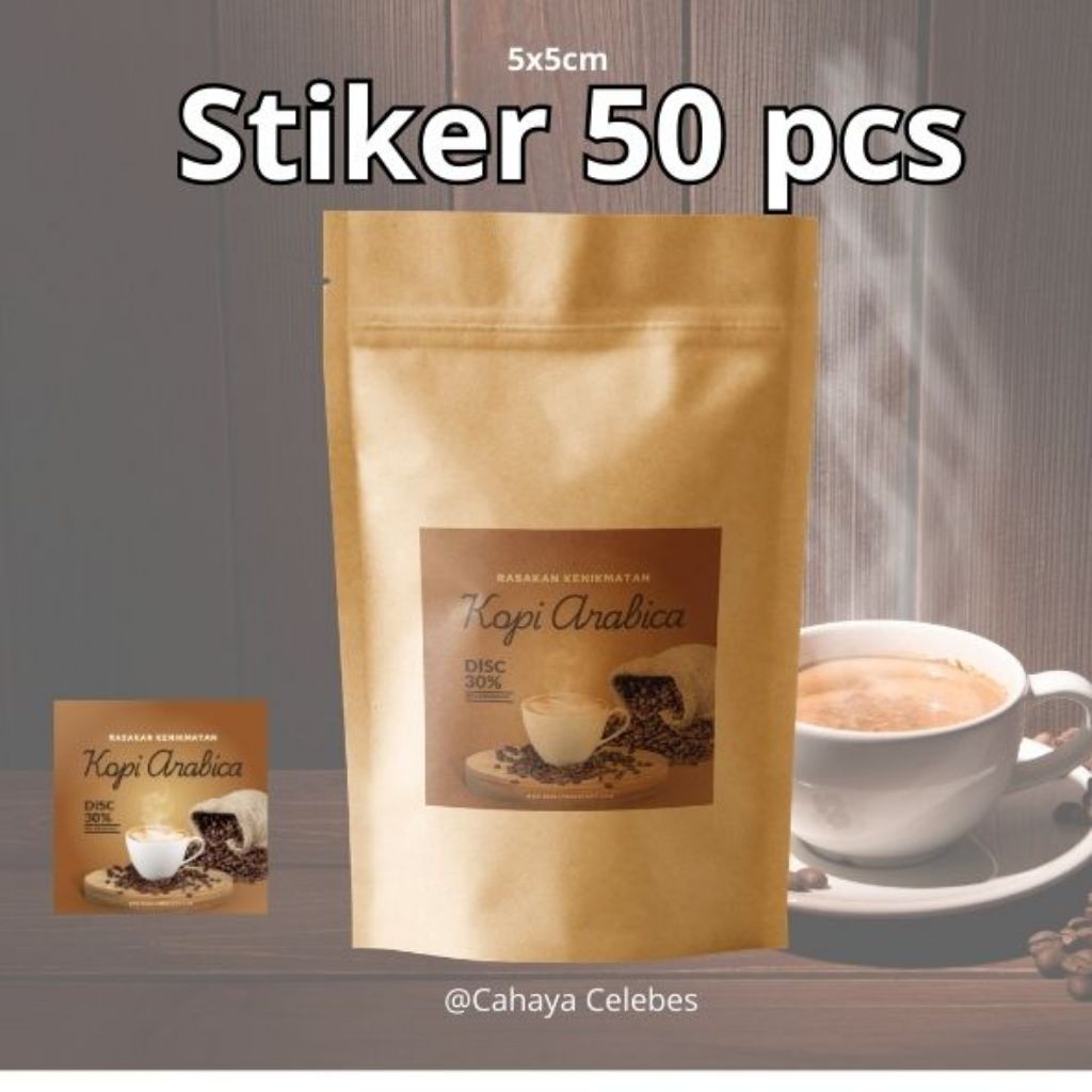 Stiker Kemasan standing pouch