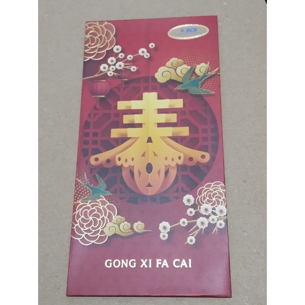 amplop angpau Bca Priority angpao imlek bank Bca Prioritas