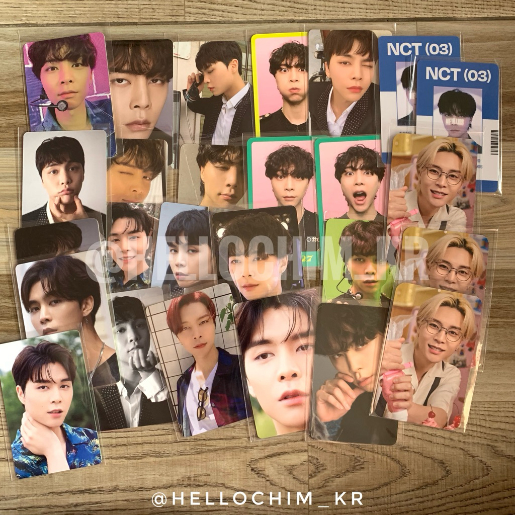 [READY] PHOTOCARD NCT JOHNNY DICON & BAKERY SET