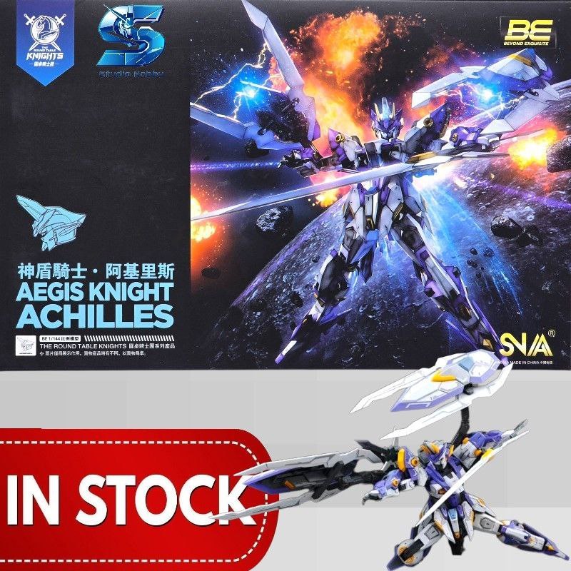 SNAA Model x The Round Table Knights Plamo BE 1/144 SC-004 Aegis Knight - ACHILLES Plastic Model Kit