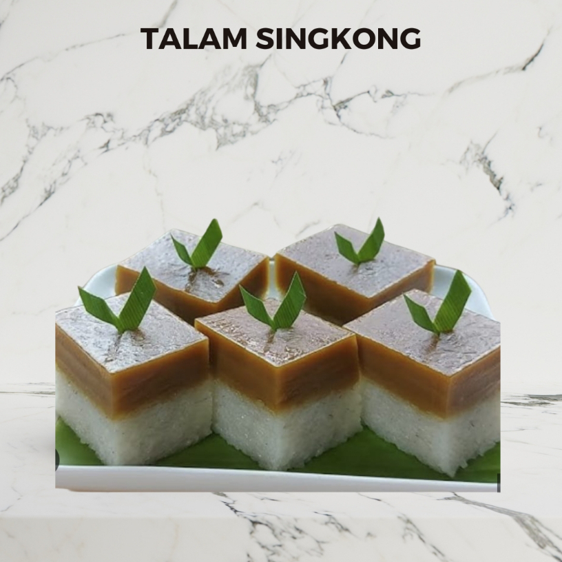 Talam Singkong , PASA Snack Box, Jajanan Tradisional, Snack meeting, Arisan, Hampers, Jajanan Pasar