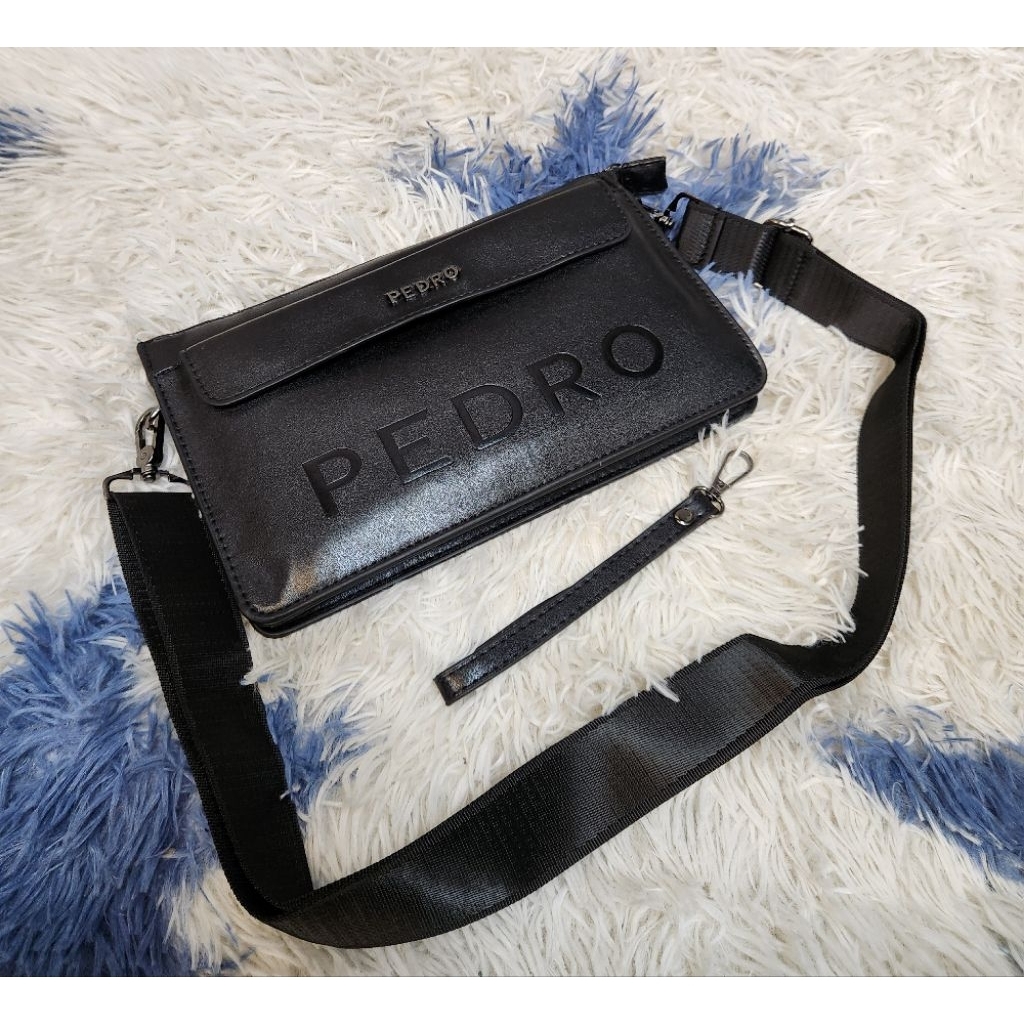 Selempang/Handbag Tas Tangan Pedro Clutch Pria/Wanita Import Exklusif Terbaru
