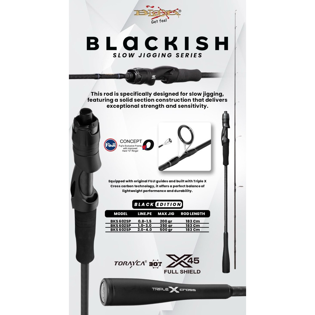 JORAN SLOW JIGGING BLACKISH