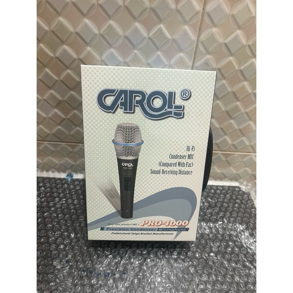 Mic Kabel Condensor Carol PRO-1000 Original