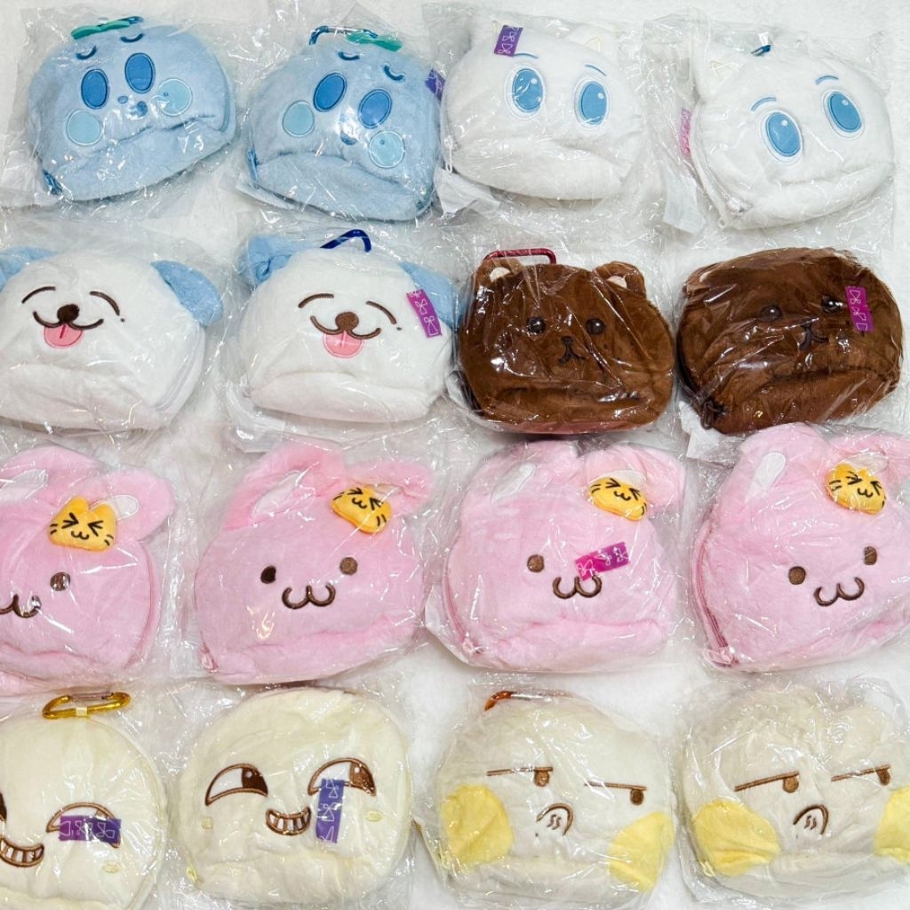 [ready stock] magnet mini doll pouch neck pillow mark renjun jeno haechan jaemin chenle jisung nct d