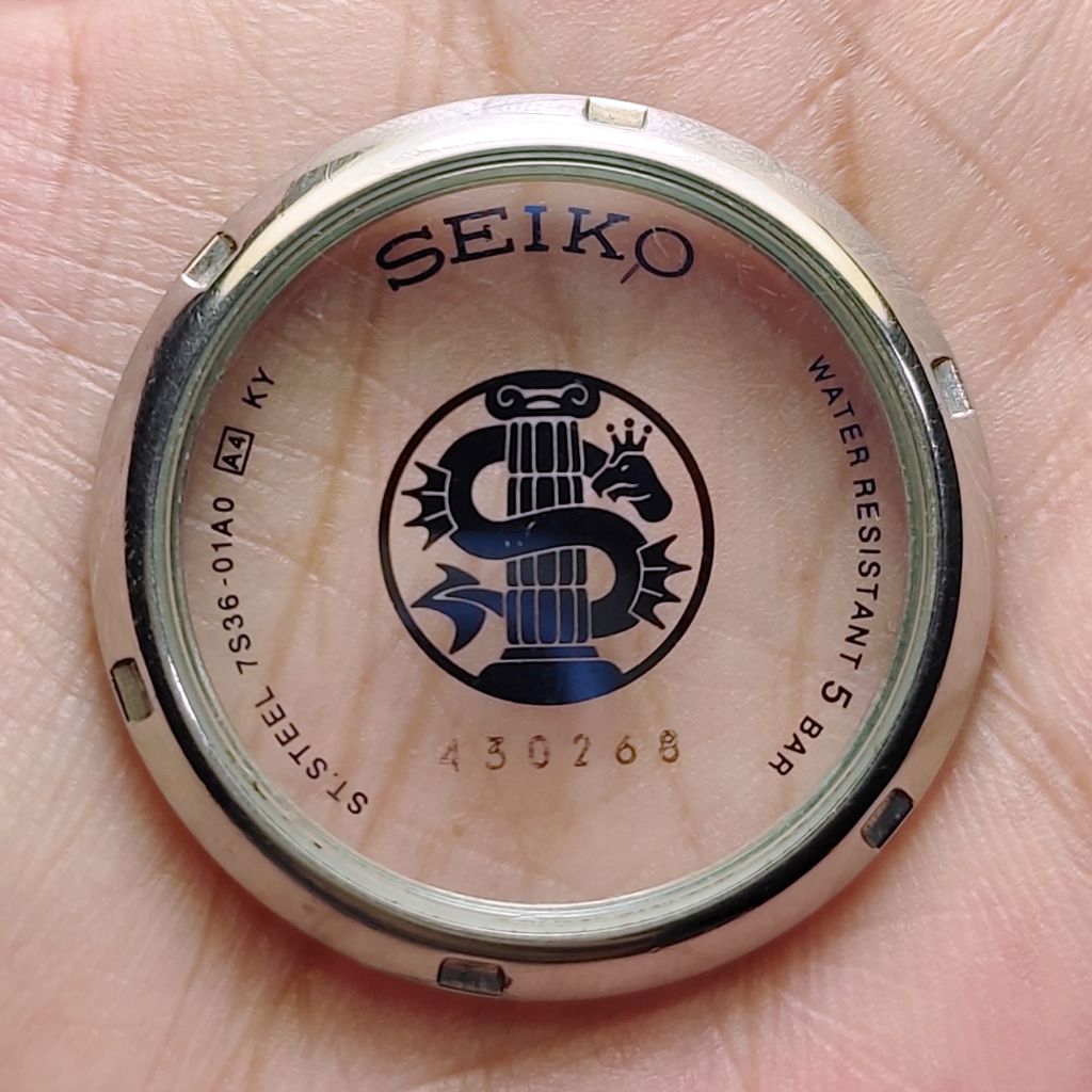 Backcase tutup casing - ORIGINAL SEIKO AUTOMATIC 7S36 #1