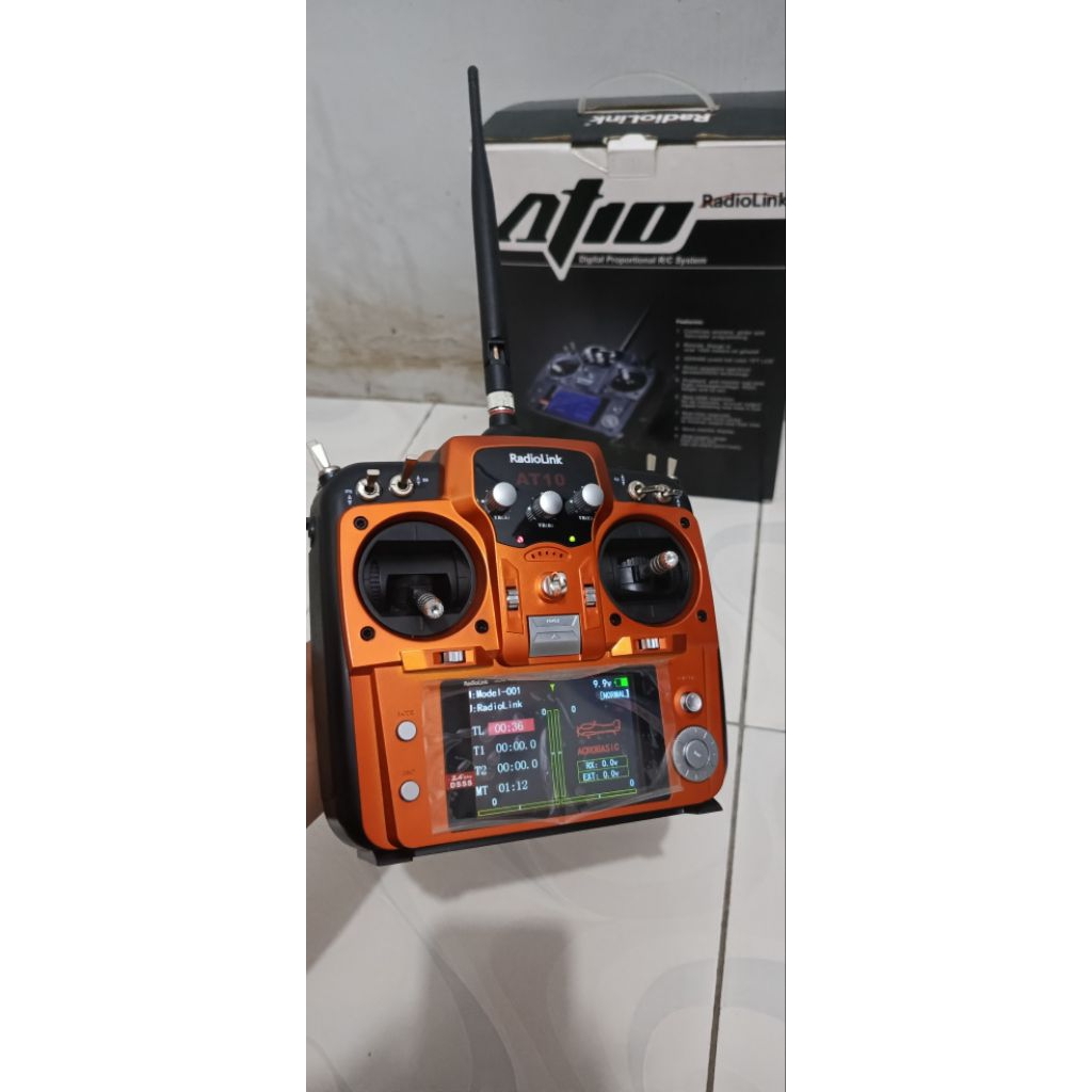 Remot Pesawat RC -RADIOLINK AT 10 + Reciver