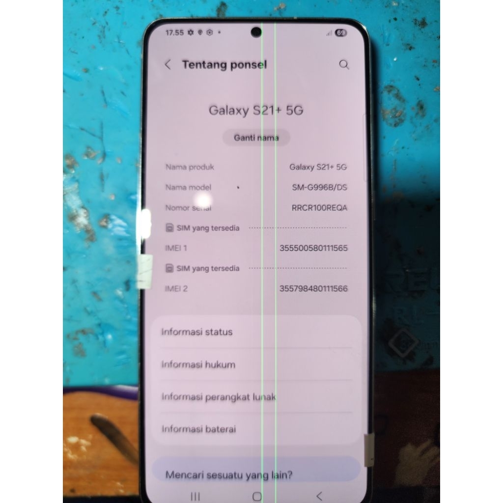 lcd frem samsung s21plus