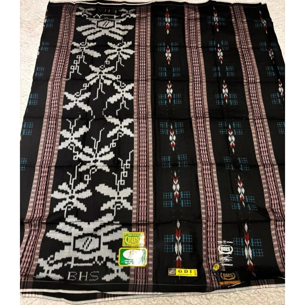 SARUNG BHS GDI GOLD SUTRA SPUNSILK 210 HITAM LIMITED EDITION