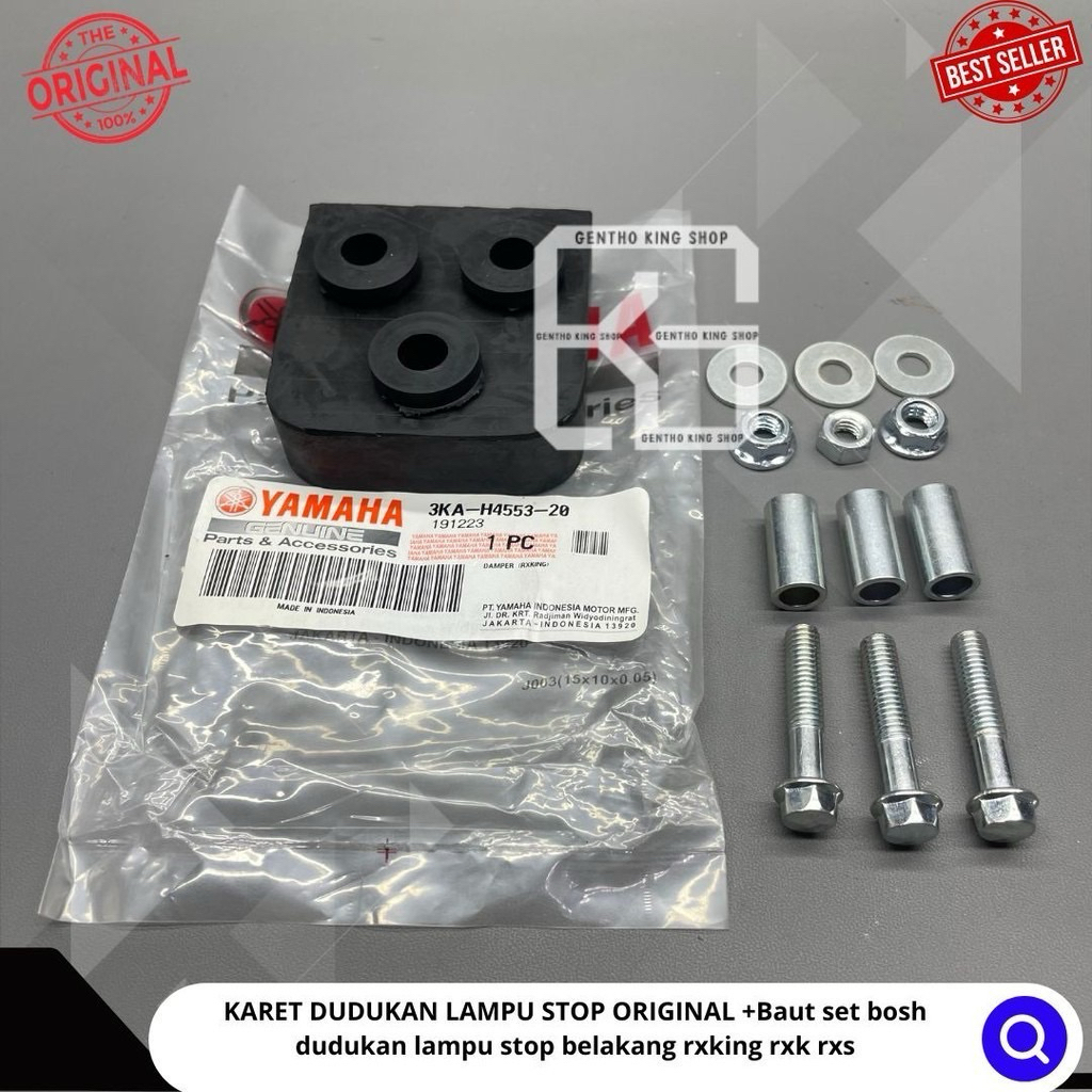 PROMO KARET BAUT DUDUKAN LAMPU BELAKANG YAMAHA RX KING