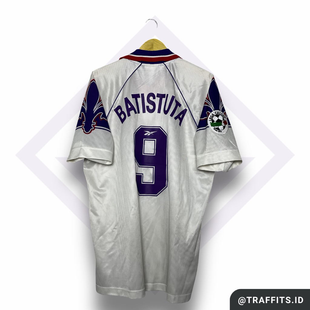 Jersey ACF Fiorentina Away 95/96 Gabriel Batistuta Original Size XL