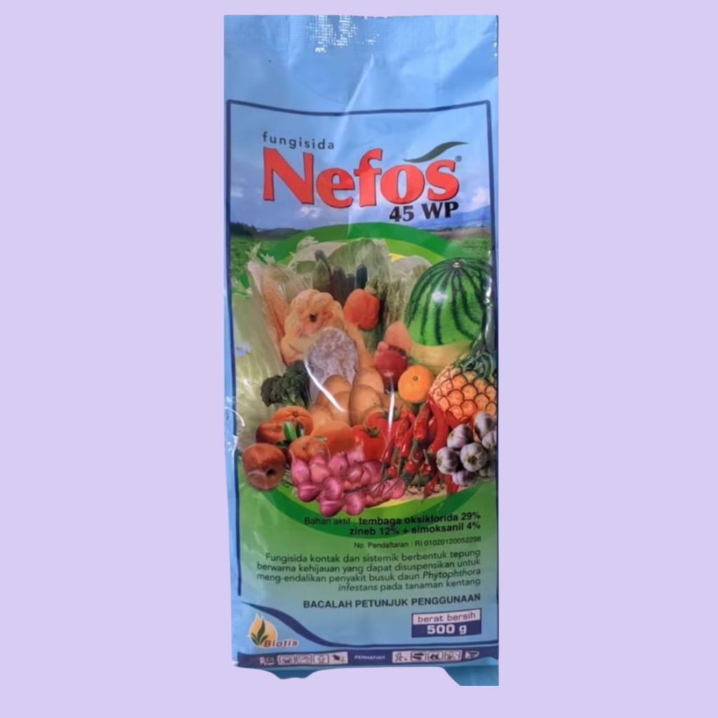 Fungisida Nefos 45 WP 500 Gram