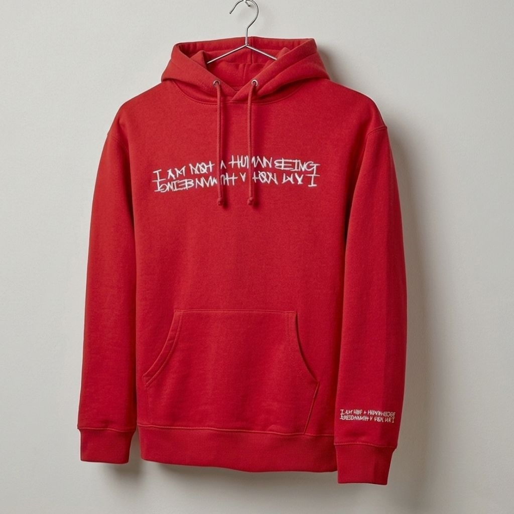 hoodie  Im not human being