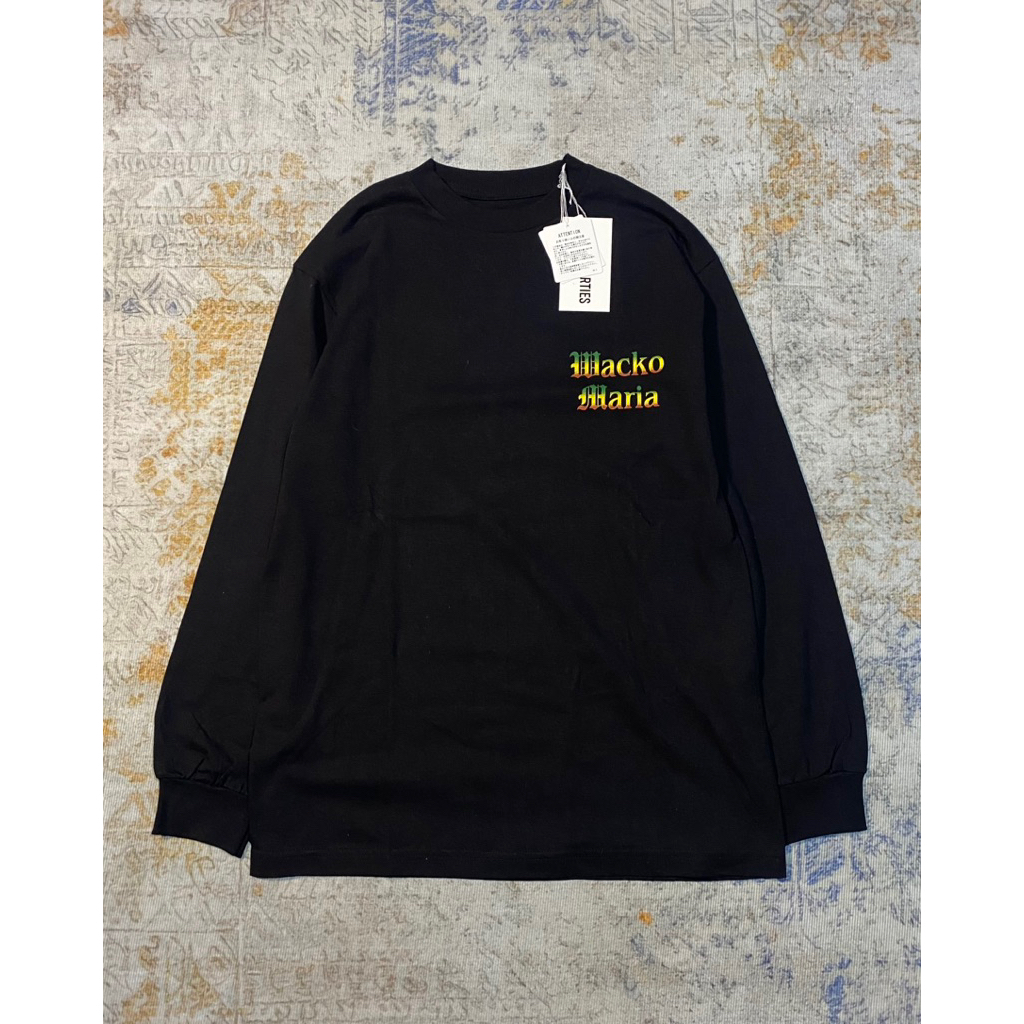 wacko maria long sleeve - black