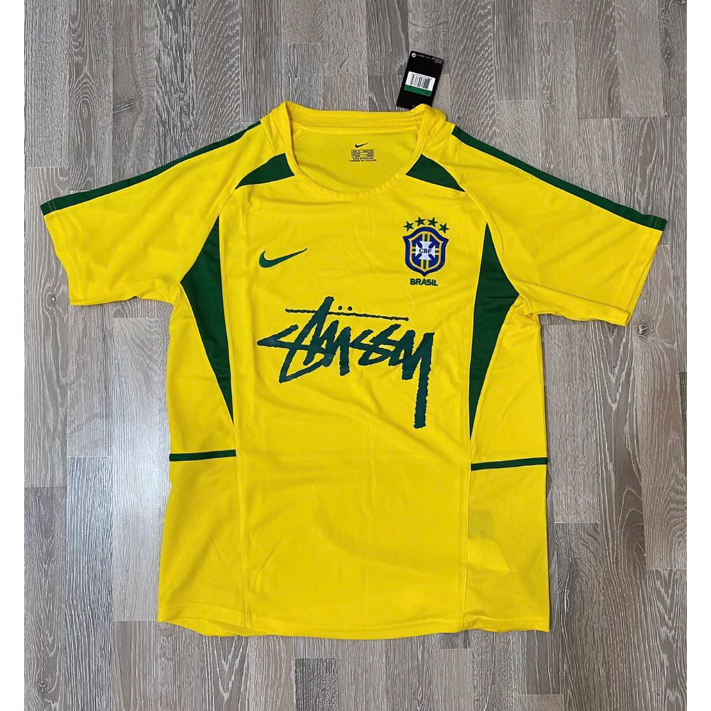 Jersey Retro Brazil x Stussy limited edition