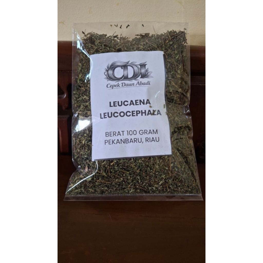 DAUN PETAI CINA/LAMTORO KERING 100 GRAM