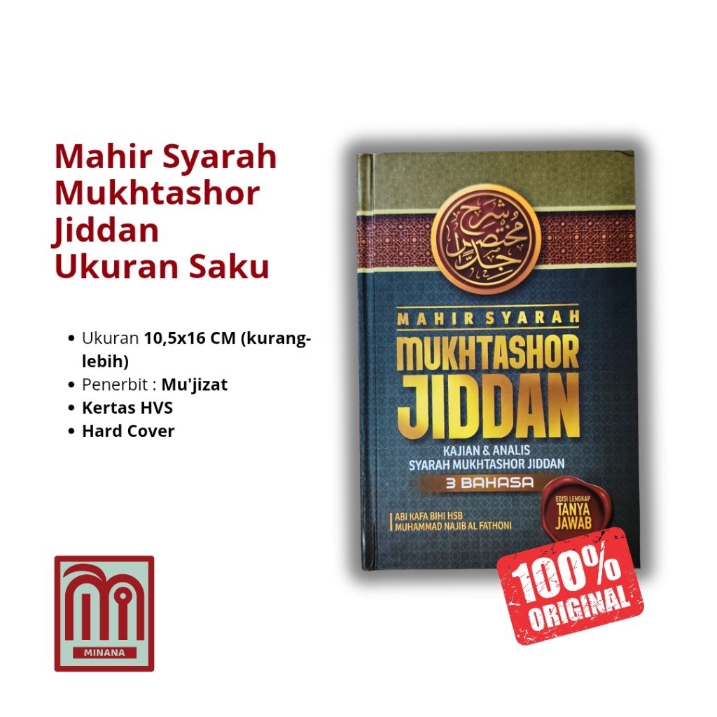 Mahir Mukhtashor Jiddan Hard Cover Ukuran Saku