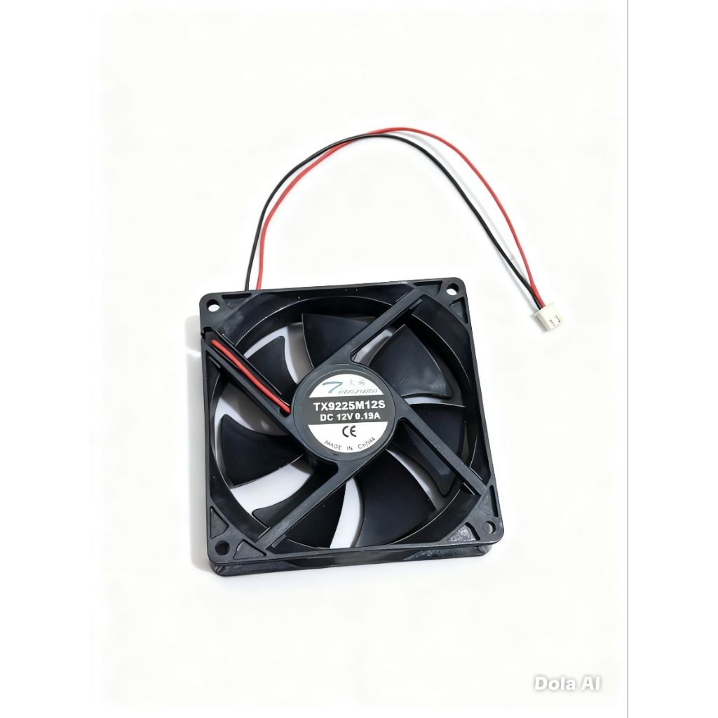 Joeley_Id Kipas Pendingin Cooling Fan Tianxuan Tx9225M12S Dc 12V Dan Arus 0,19A